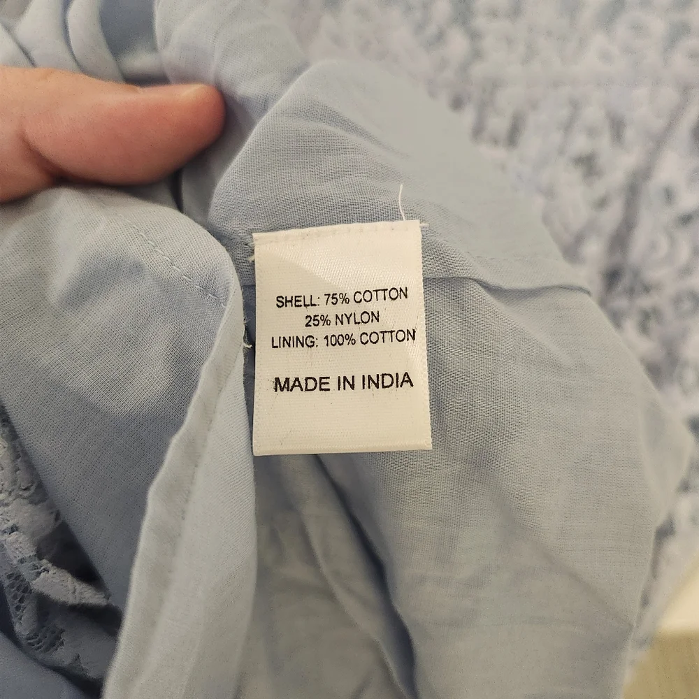 Jessakae Sweetie Dress Light Blue Lace Dress Womens XXL - Picture 6 of 11